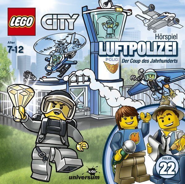 Cover: 4061229101929 | LEGO City - Luftpolizei. Tl.22, 1 Audio-CD, 1 Audio-CD | Audio-CD