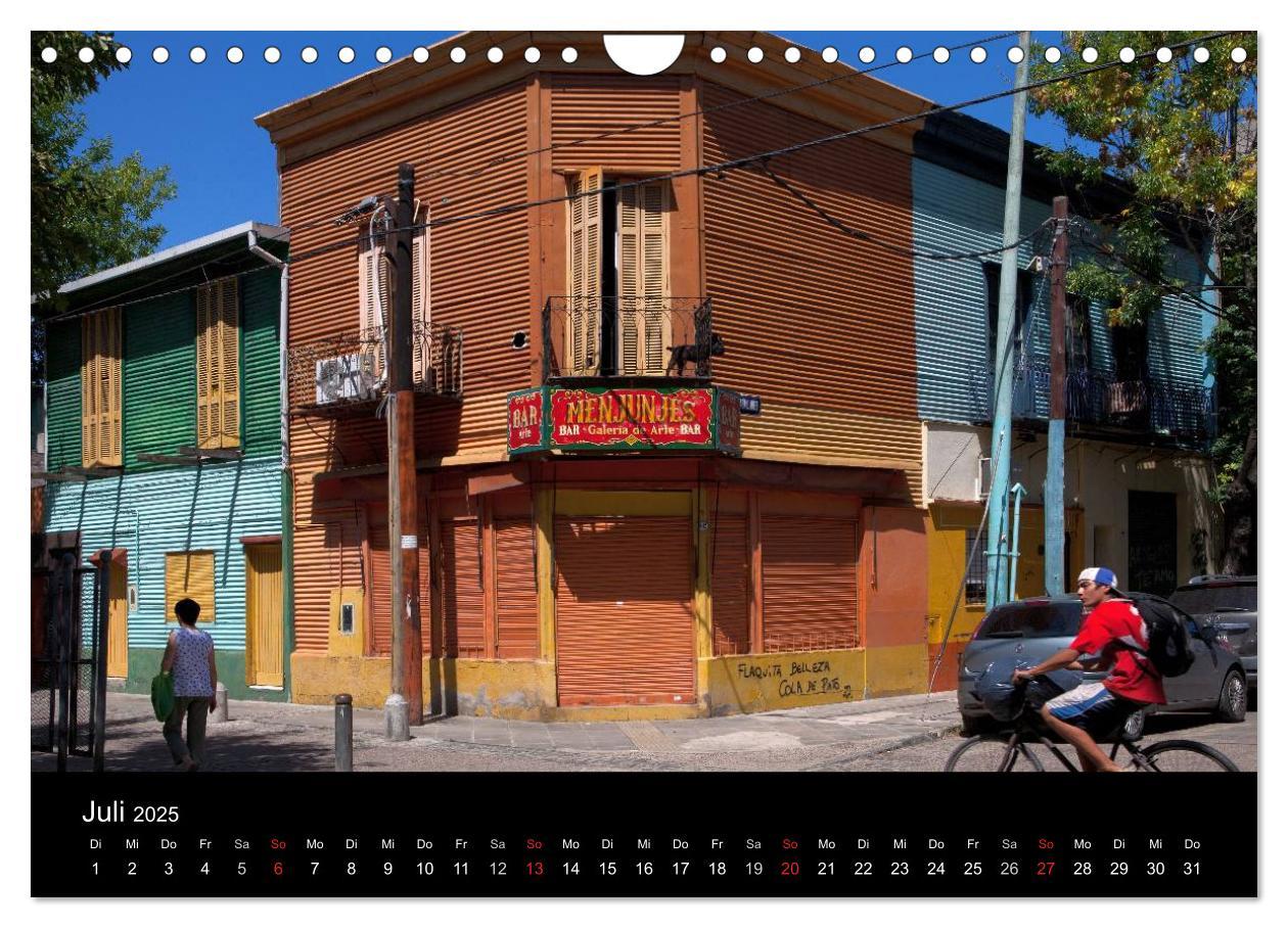 Bild: 9783435644995 | Buenos Aires (Wandkalender 2025 DIN A4 quer), CALVENDO Monatskalender