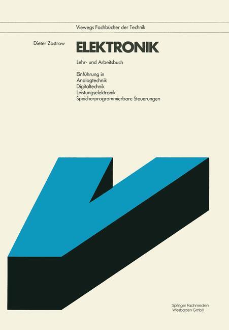 Cover: 9783528142100 | Elektronik | Dieter Zastrow | Taschenbuch | Paperback | xv | Deutsch