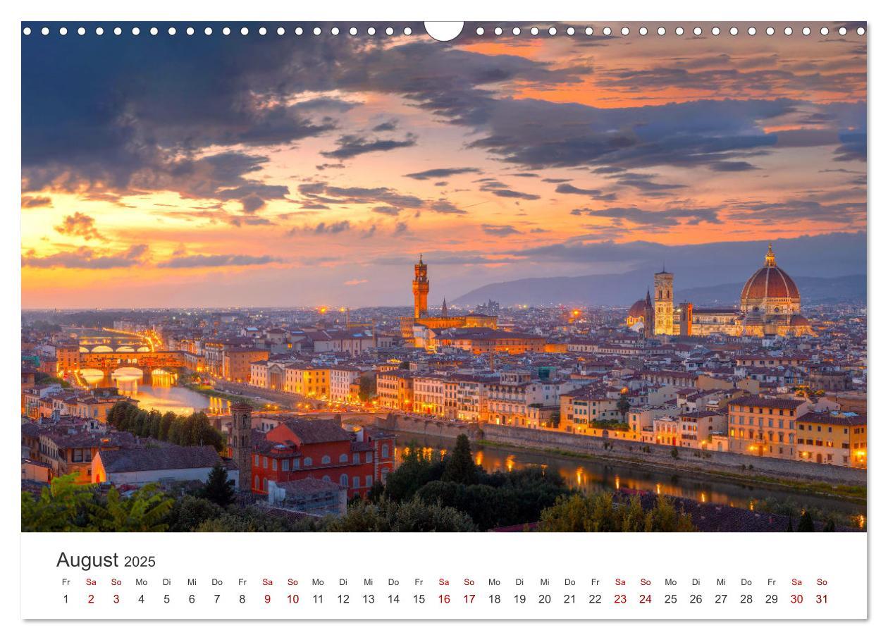 Bild: 9783383936074 | Florenz - In der Stadt der Medici. (Wandkalender 2025 DIN A3 quer),...