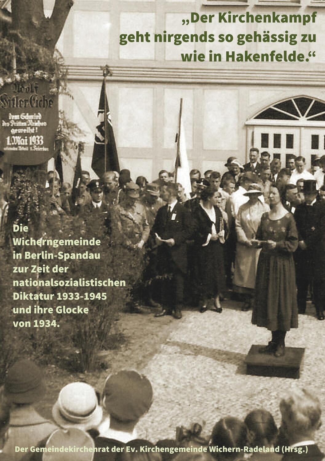 Cover: 9783750461116 | "Der Kirchenkampf geht nirgends so gehässig zu wie in Hakenfelde"