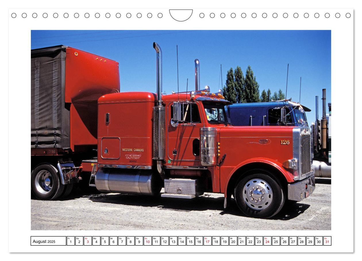 Bild: 9783435207268 | US-Trucks - Auf Achse in Amerika (Wandkalender 2025 DIN A4 quer),...