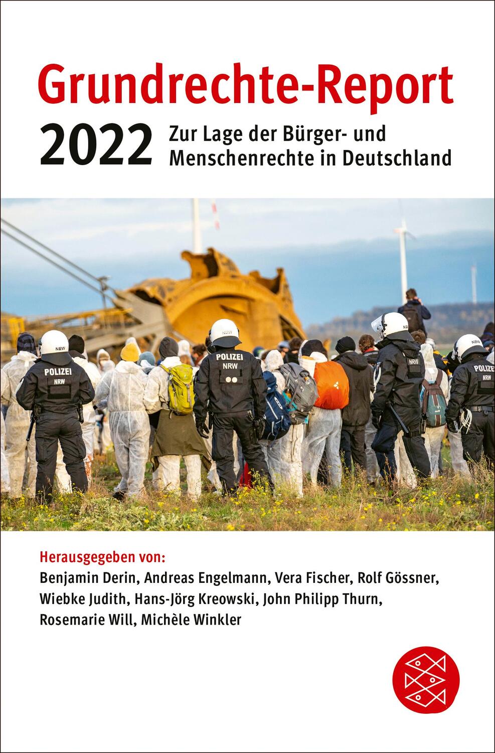 Cover: 9783596708055 | Grundrechte-Report 2022 | Benjamin Derin (u. a.) | Taschenbuch | 2022