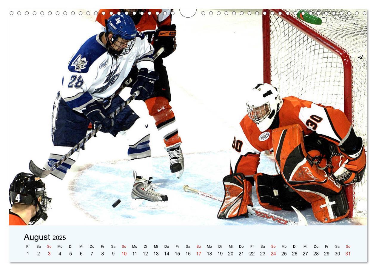 Bild: 9783435180066 | Eishockey. Dynamik, Athletik und Präzision! (Wandkalender 2025 DIN...