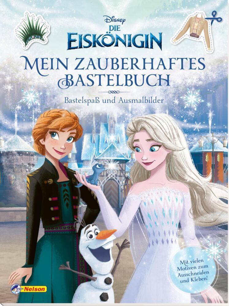 Cover: 9783845119267 | Disney Die Eiskönigin: Mein zauberhaftes Bastelbuch - Bastelspaß...