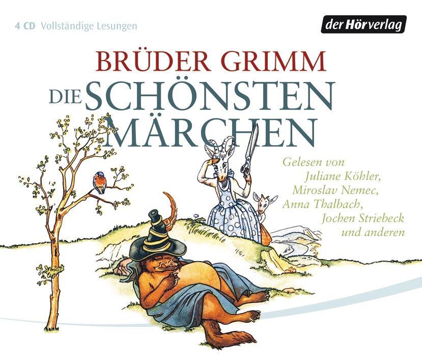 Cover: 9783867178969 | Die schönsten Märchen | Jacob Grimm (u. a.) | Audio-CD | 4 Audio-CDs