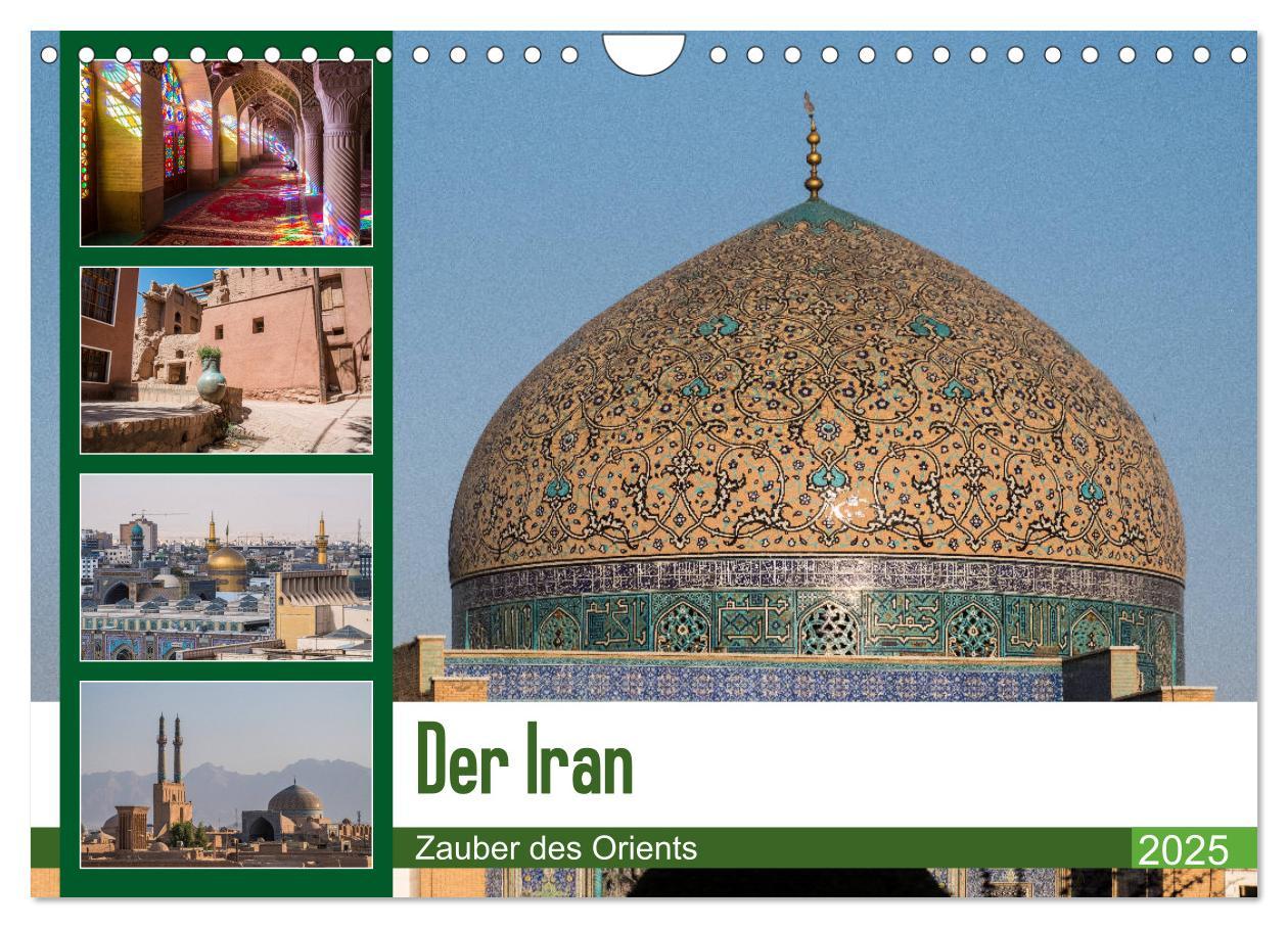 Cover: 9783435417582 | Der Iran - Zauber des Orients (Wandkalender 2025 DIN A4 quer),...