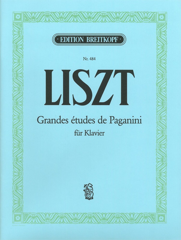 Cover: 9790004160213 | Grandes Etudes De Paganini | Frederick Loewe | Buch