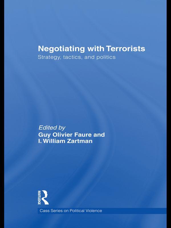 Cover: 9780415681926 | Negotiating with Terrorists | Strategy, Tactics, and Politics | Buch