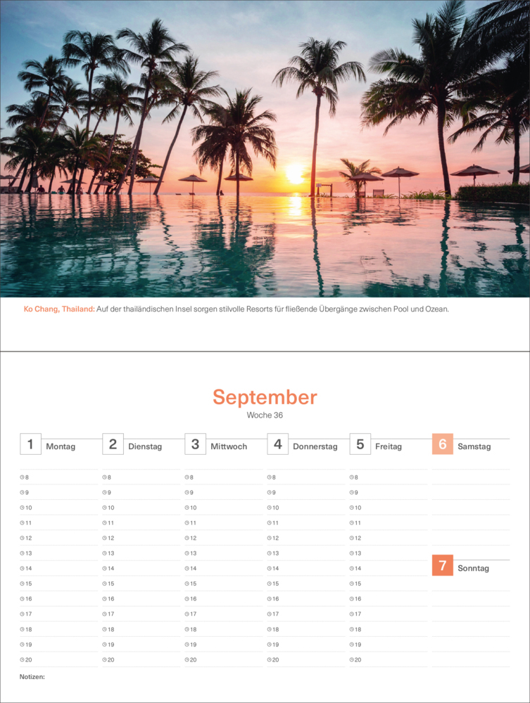 Bild: 9783965913745 | Summertime - KUNTH Tischkalender 2025 | Kalender | 54 S. | Deutsch