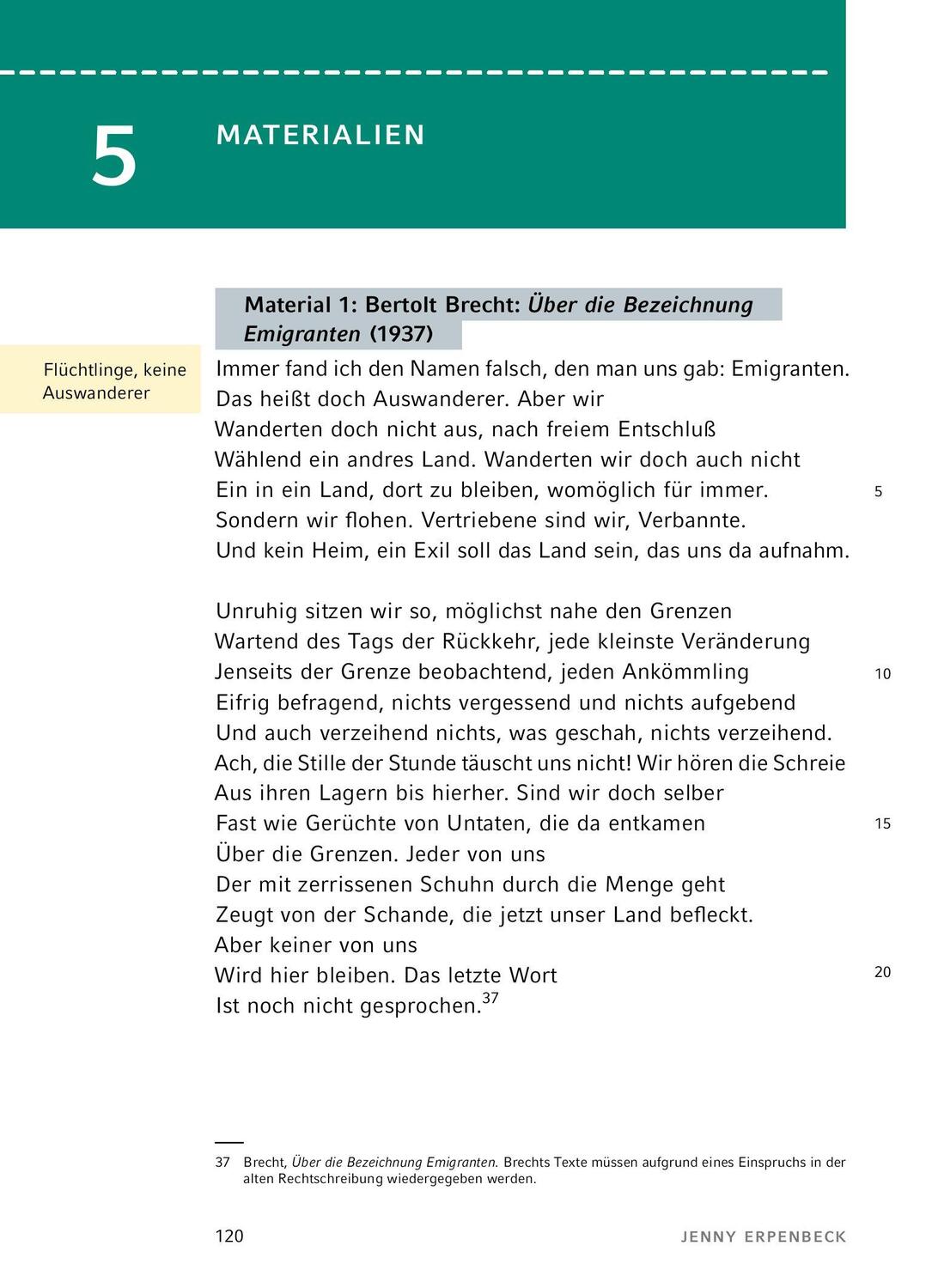 Bild: 9783804420984 | Heimsuchung von Jenny Erpenbeck - Textanalyse und Interpretation