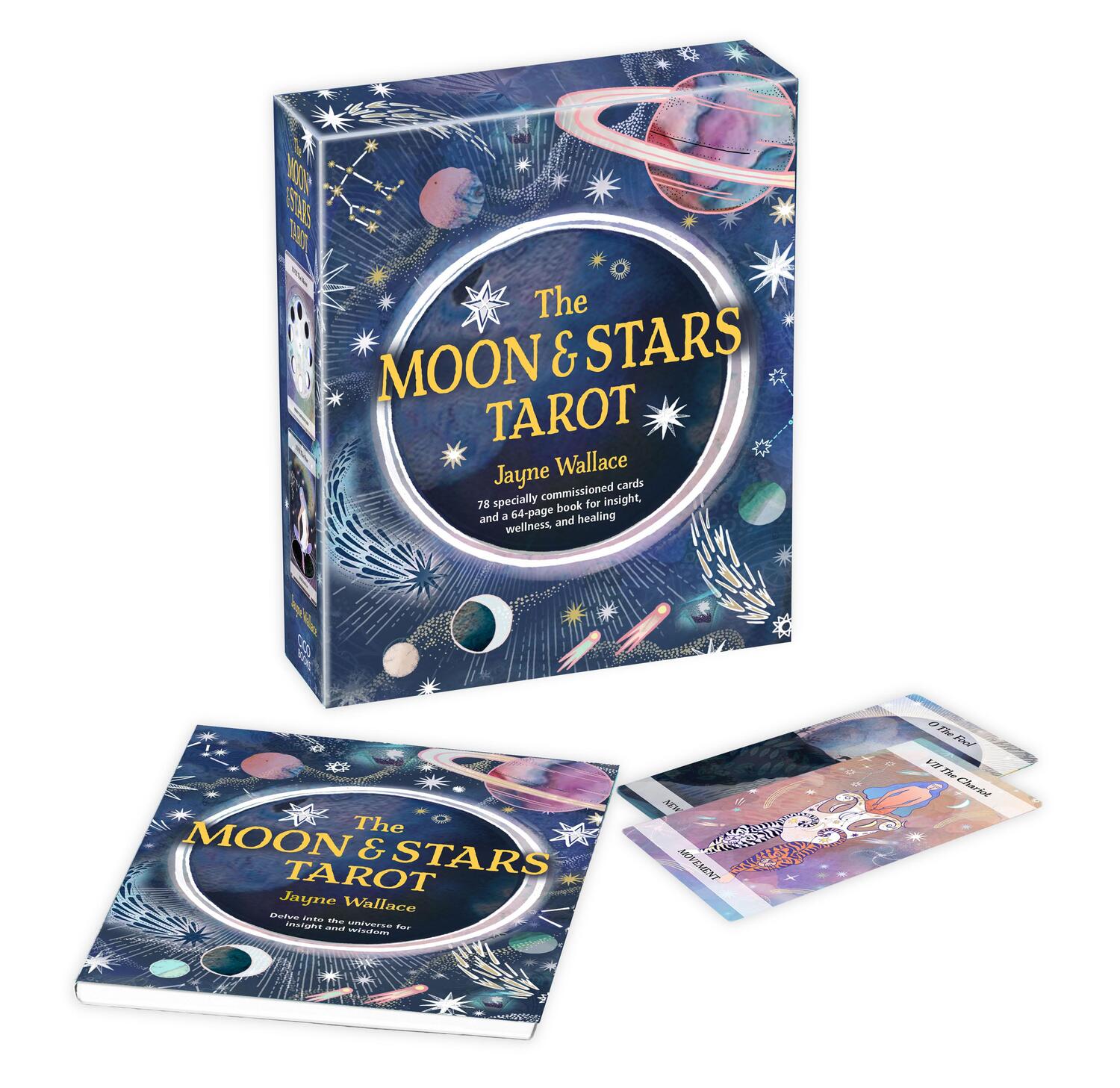 Cover: 9781800650558 | The Moon &amp; Stars Tarot | Jayne Wallace | Box | Englisch | 2021