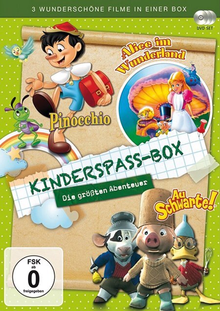 Cover: 4048317378098 | Kinderspass Box - Die größten Abenteuer | Ippei Kuri (u. a.) | DVD