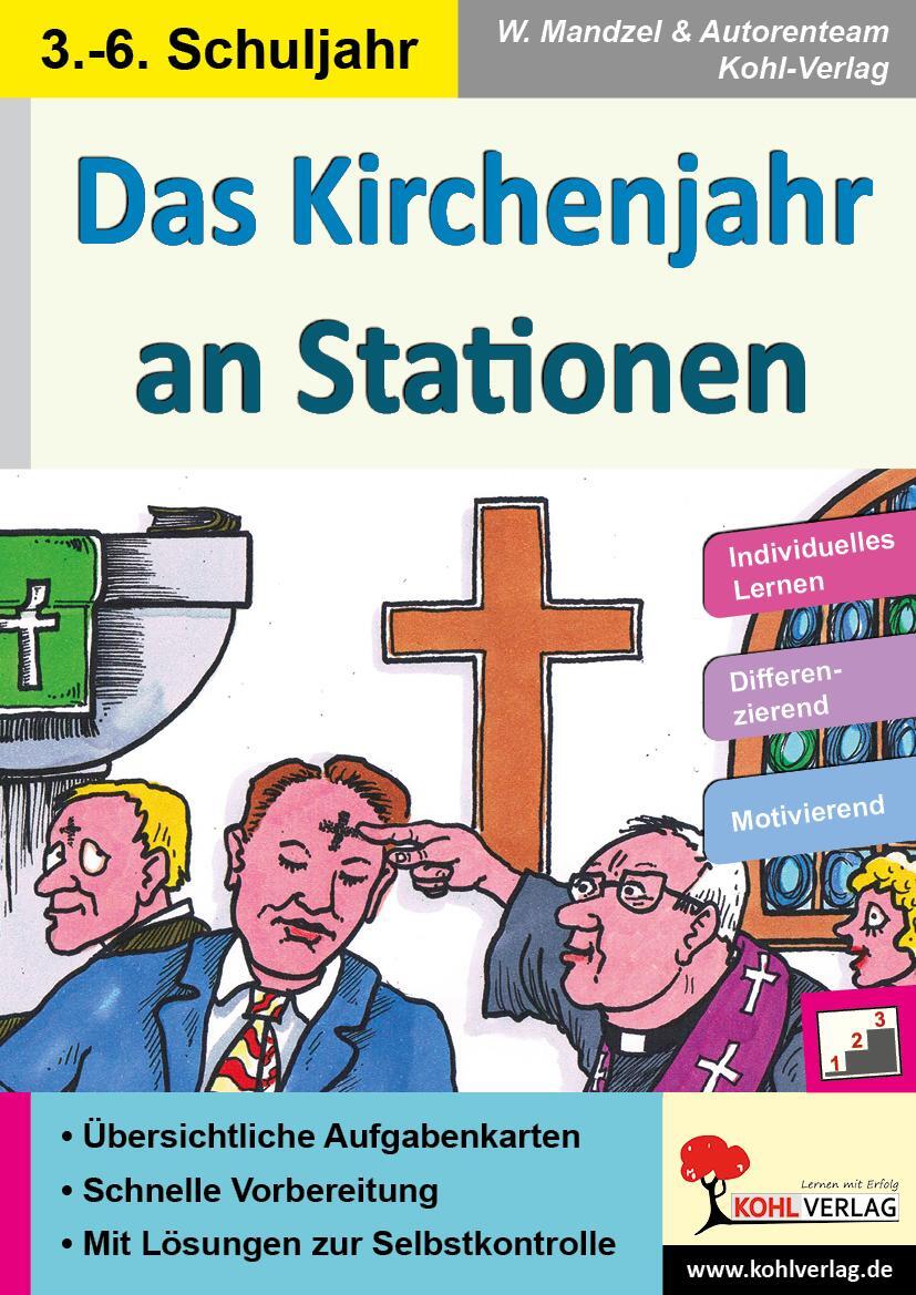 Cover: 9783960401254 | Das Kirchenjahr an Stationen | Taschenbuch | Stationenlernen | 64 S.