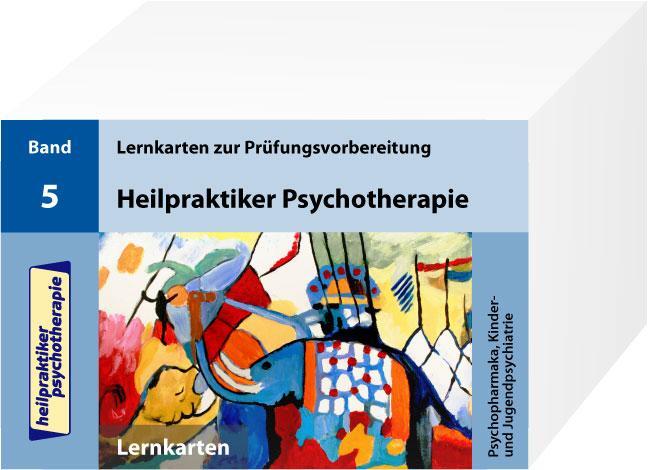Cover: 9783941356054 | Heilpraktiker Psychotherapie. 200 Lernkarten 05. Psychopharmaka,...