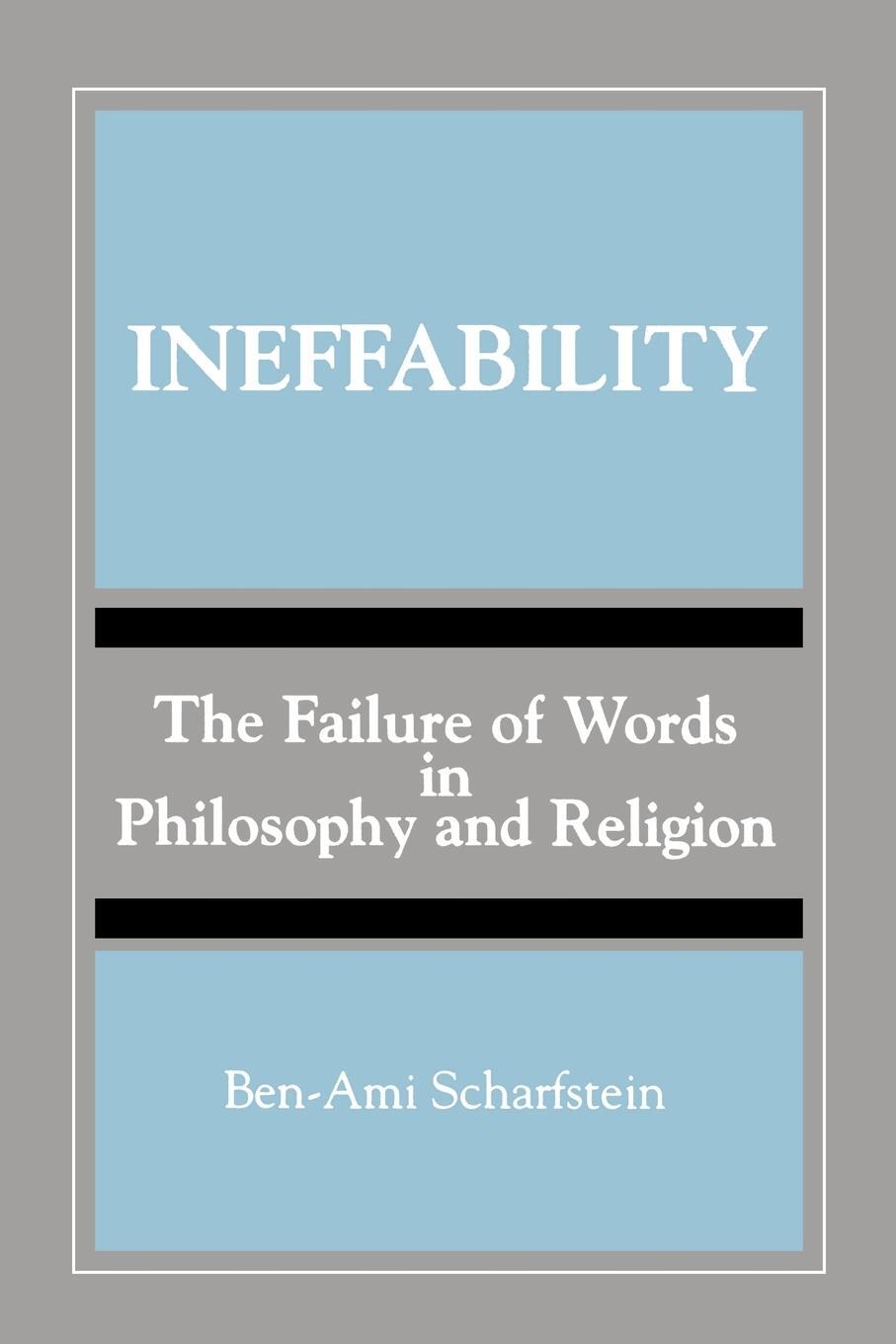 Cover: 9780791413487 | Ineffability | The Failure of Words in Philosophy and Religion | Buch