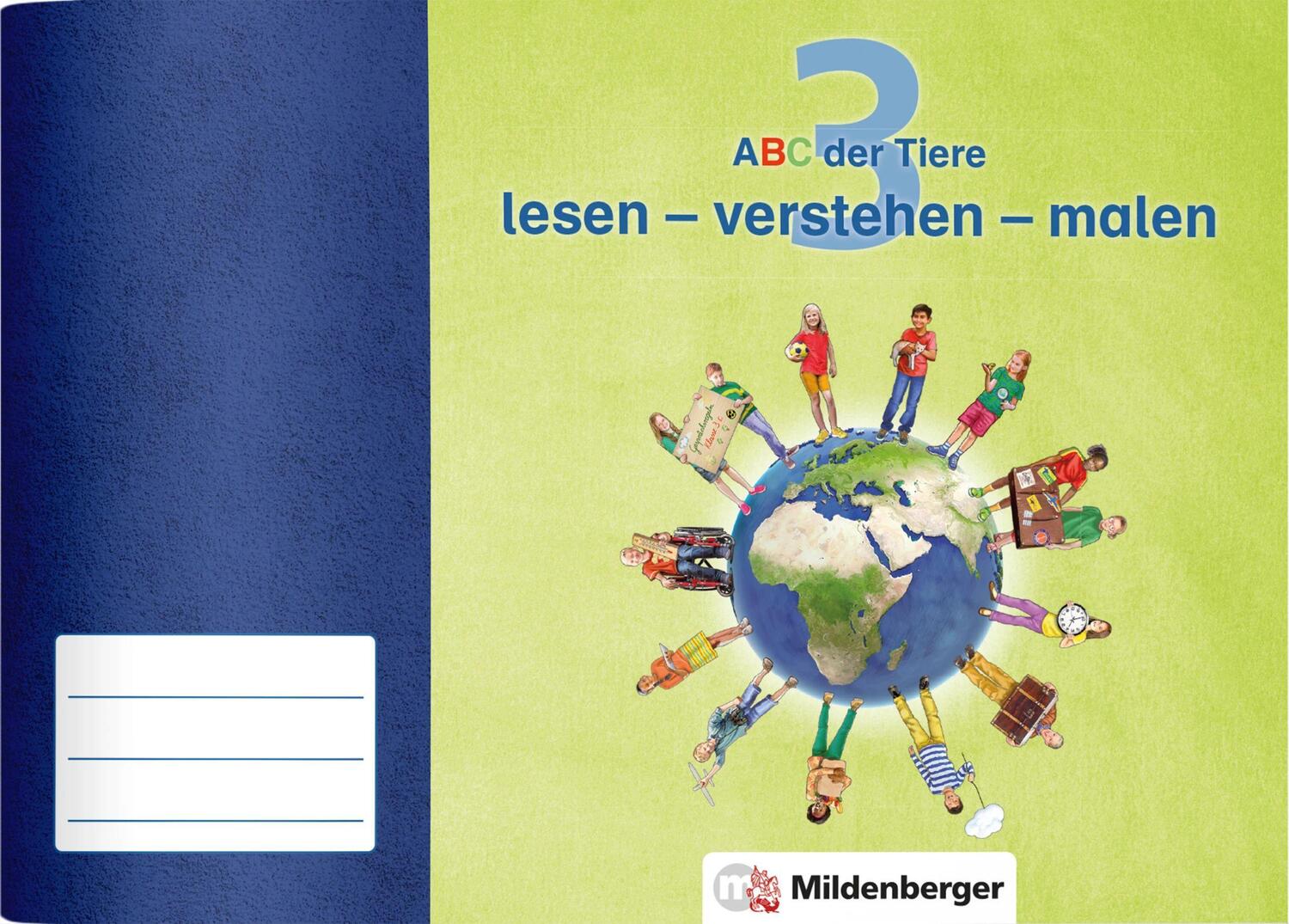 Cover: 9783619345113 | ABC der Tiere 3 · lesen - verstehen - malen | Tina Kresse (u. a.)