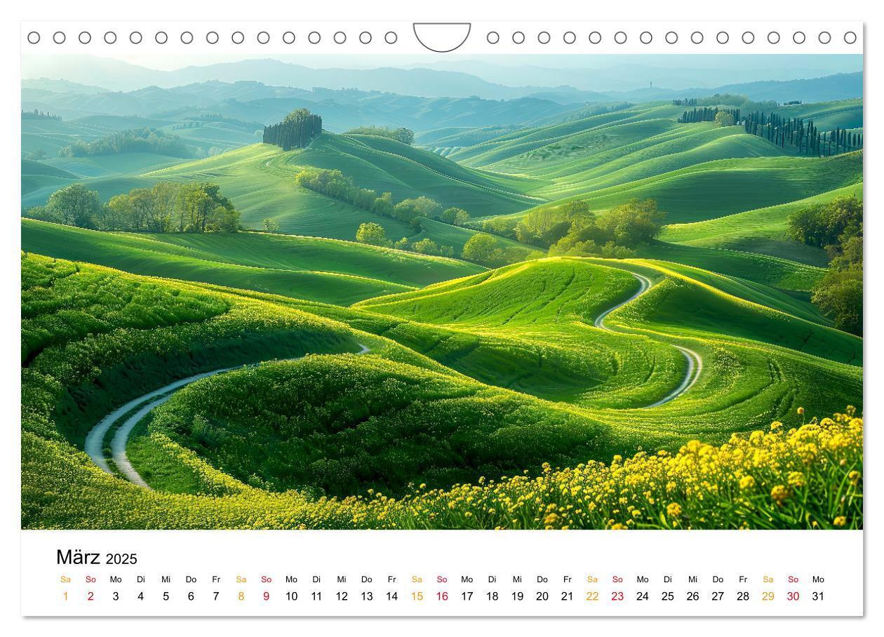 Bild: 9783383827563 | Straßen und Wege (Wandkalender 2025 DIN A4 quer), CALVENDO...