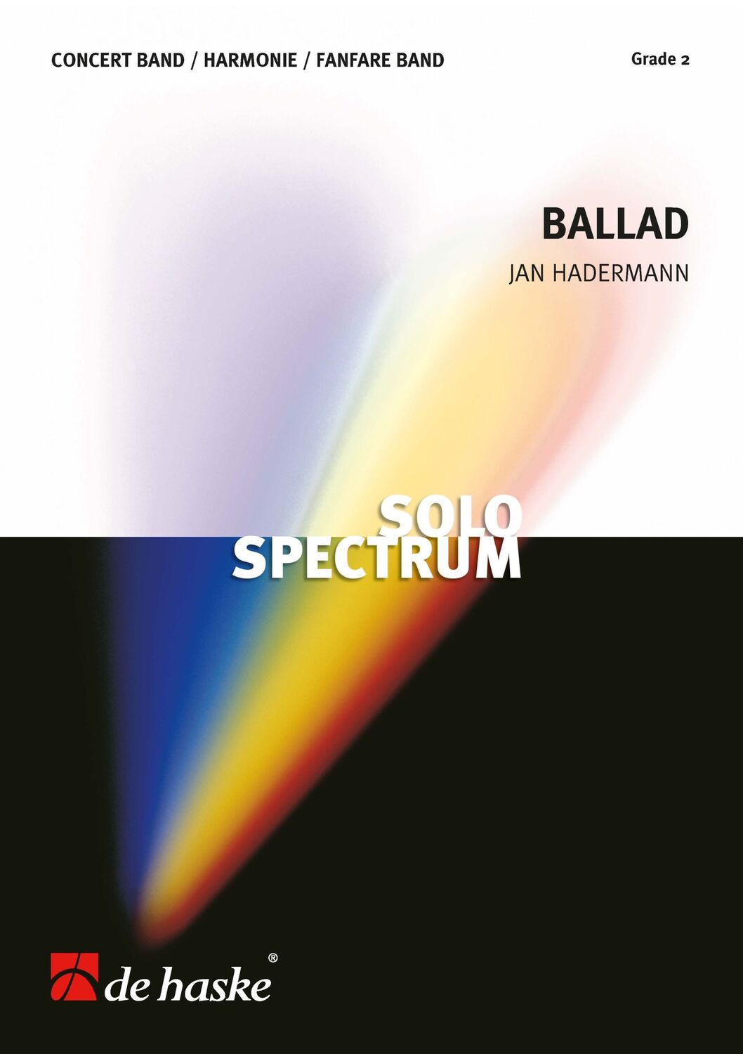 Cover: 9790035066294 | Ballad | Jan Hadermann | Solo Spectrum | Partitur | EAN 9790035066294