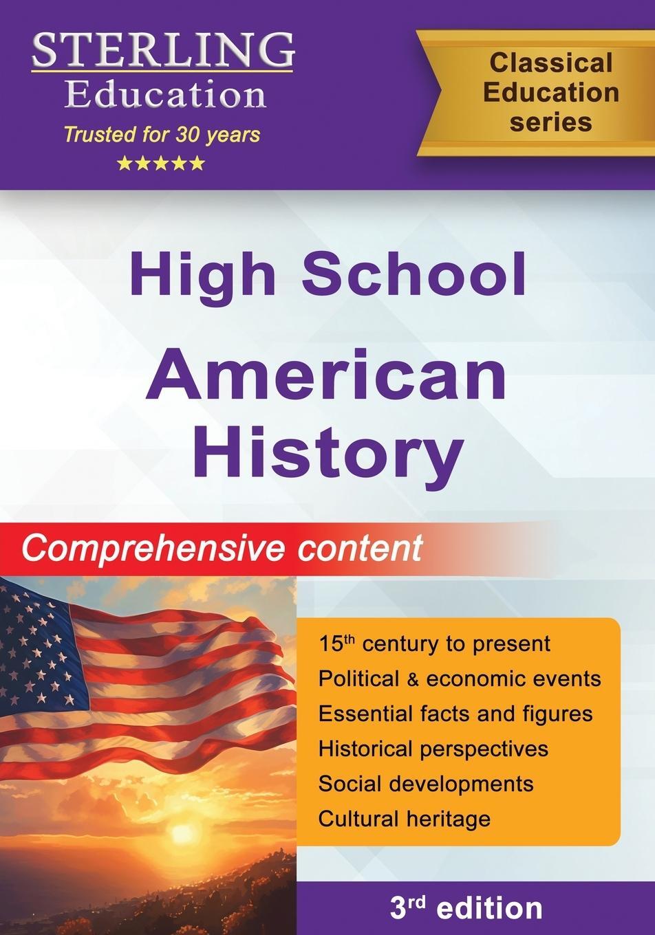 Cover: 9798885572033 | High School American History | Sterling Education | Taschenbuch | 2023
