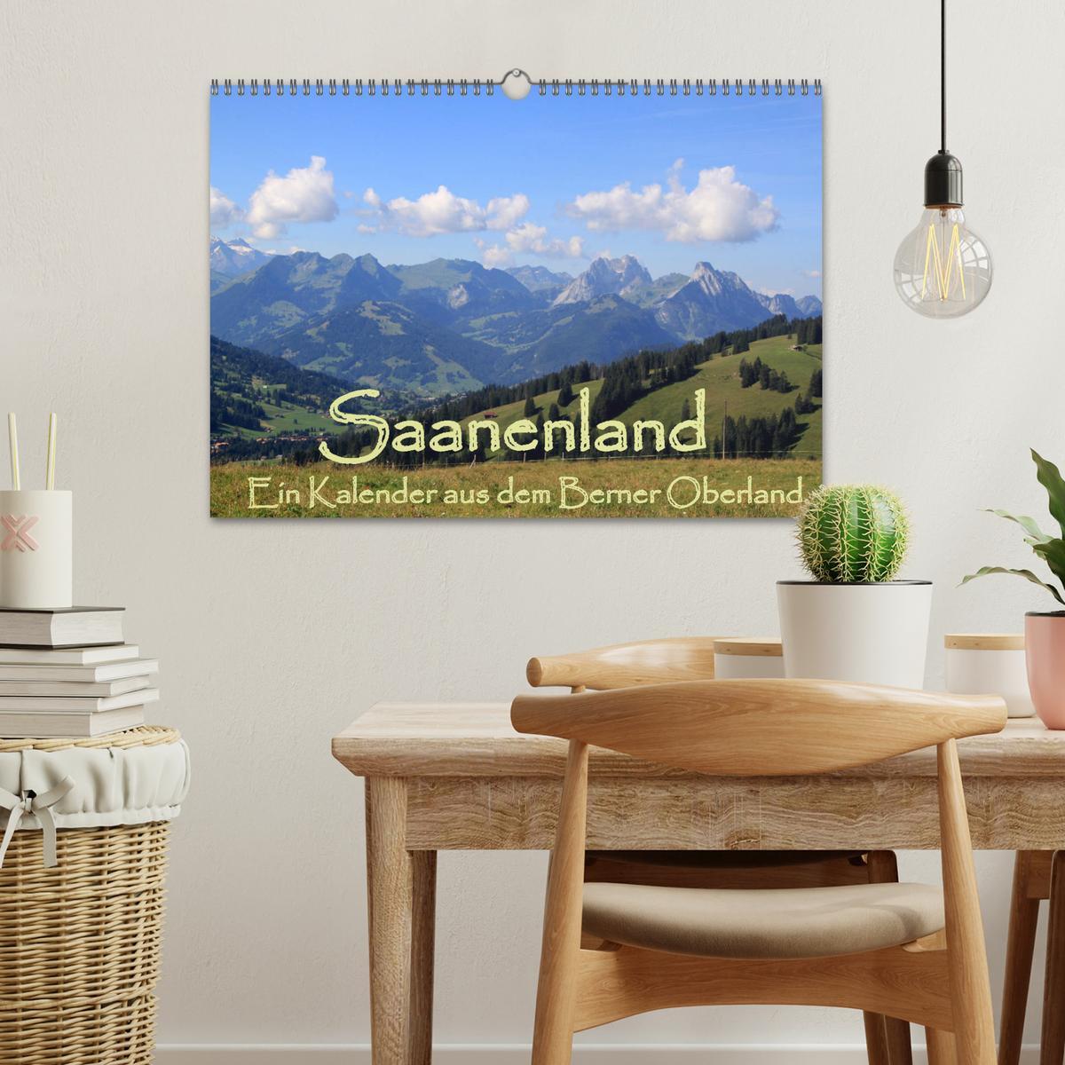 Bild: 9783435289967 | Saanenland. Ein Kalender aus dem Berner Oberland (Wandkalender 2025...