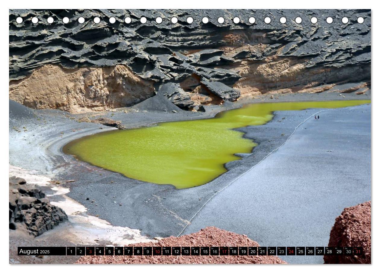 Bild: 9783435664351 | Lanzarote - Kanarische Inseln (Tischkalender 2025 DIN A5 quer),...