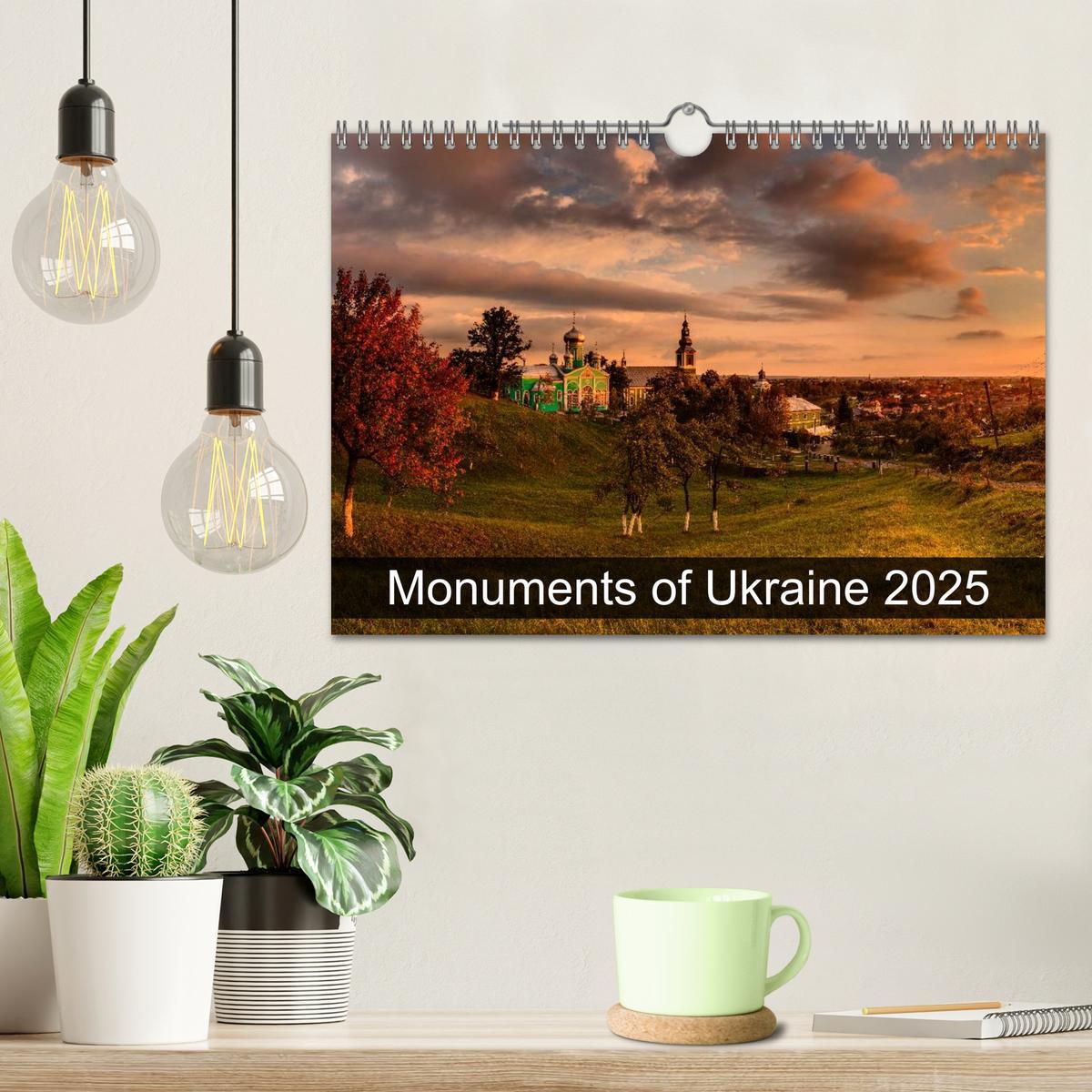 Bild: 9781325961511 | Monuments of Ukraine 2025 (Wall Calendar 2025 DIN A4 landscape),...