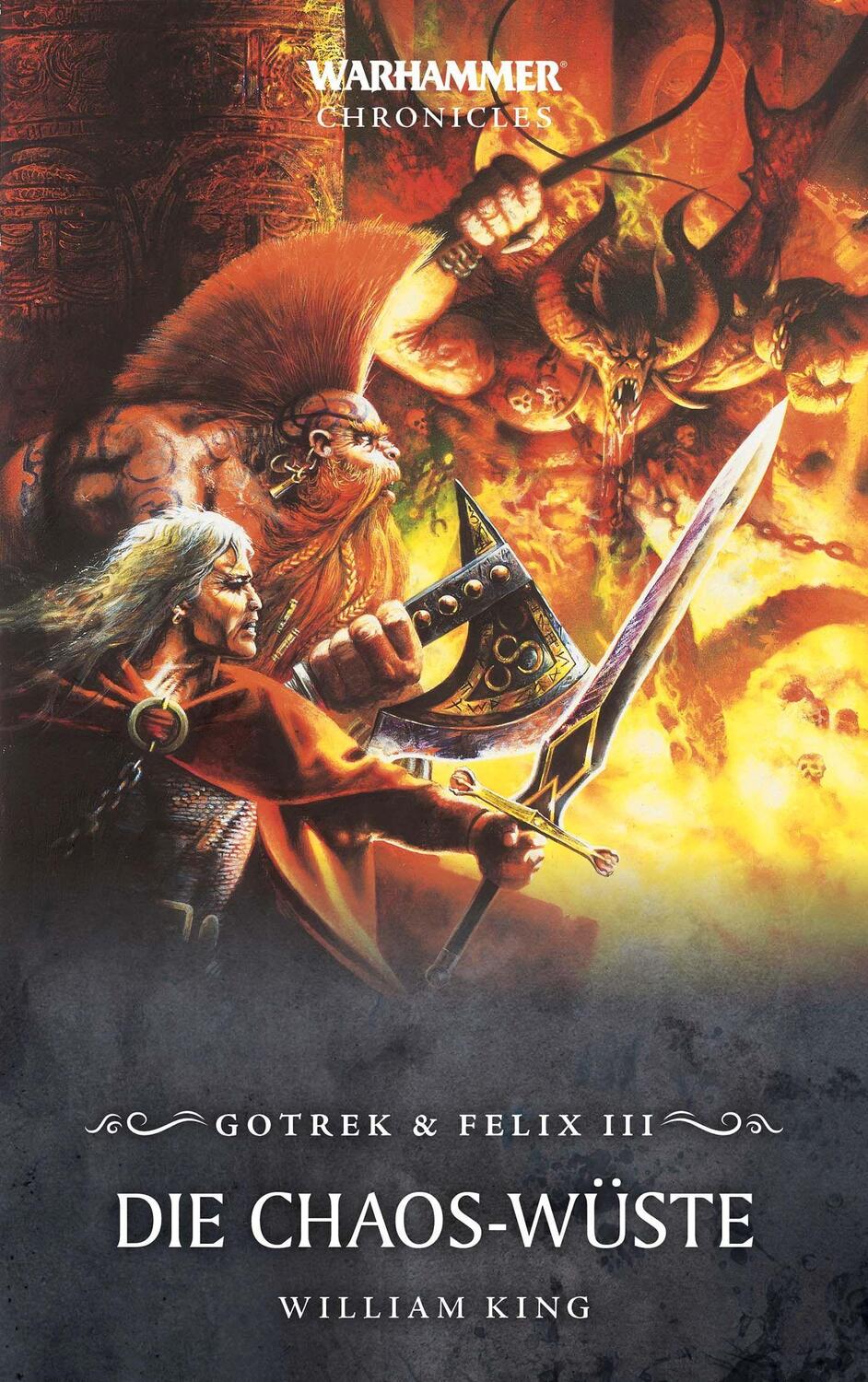 Cover: 9781800262720 | Warhammer - Die Chaos-Wüste | Gotrek & Felix 03 | William King | Buch