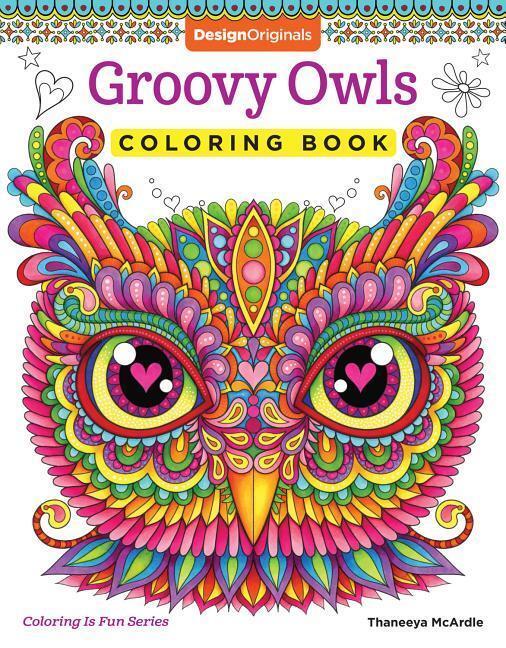 Cover: 9781497202078 | Groovy Owls Coloring Book | Thaneeya McArdle | Taschenbuch | Englisch