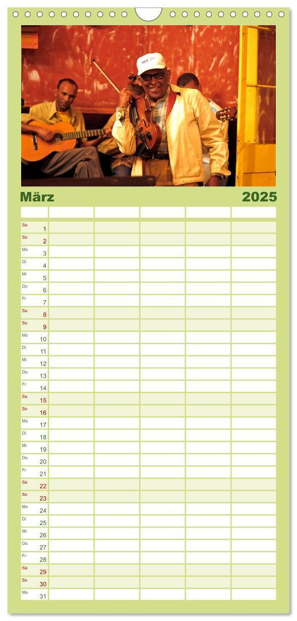 Bild: 9783457110218 | Familienplaner 2025 - Kap Verde mit 5 Spalten (Wandkalender, 21 x...