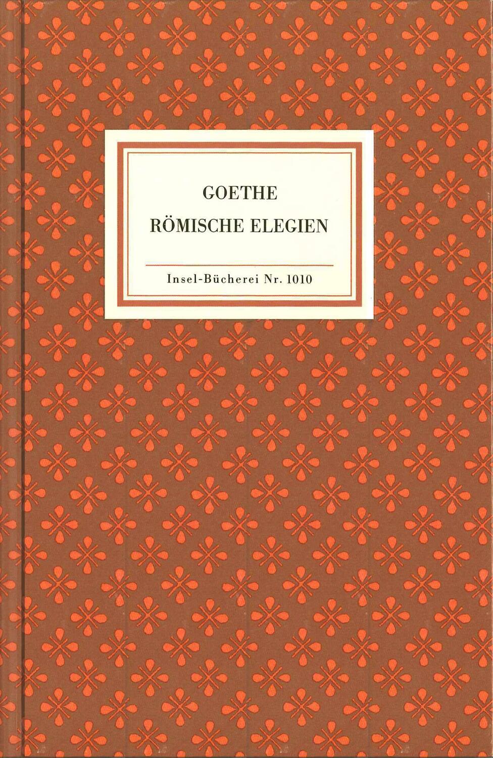 Cover: 9783458190103 | Römische Elegien | Faksimile der Handschrift | Goethe | Buch | Deutsch