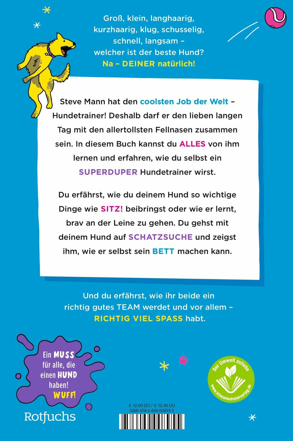 Rückseite: 9783757101572 | Sitz, Platz, Brav! | Kinderleichte Hundeerziehung, die Spaß macht