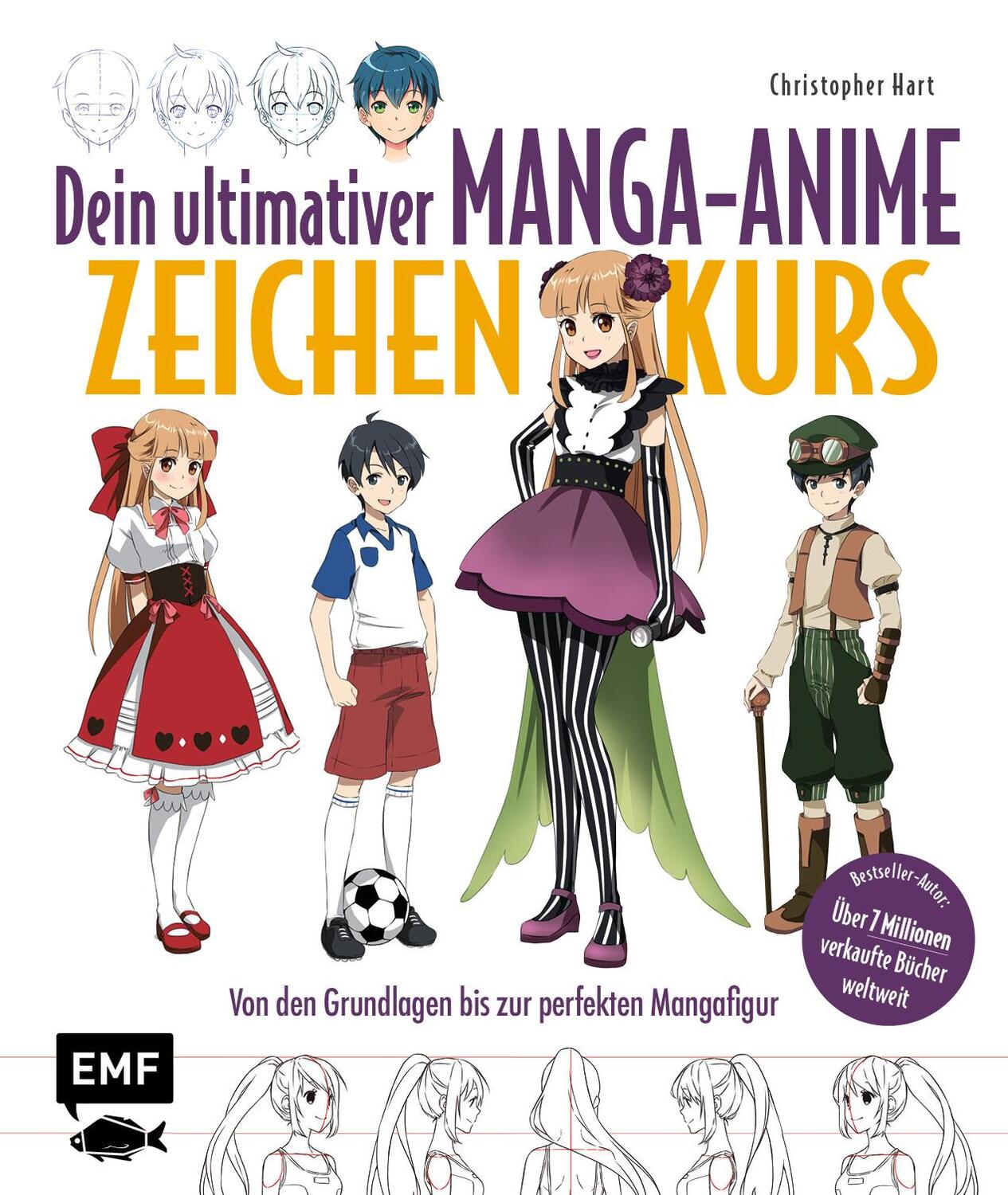 Cover: 9783745913187 | Dein ultimativer Manga-Anime-Zeichenkurs | Christopher Hart | Buch