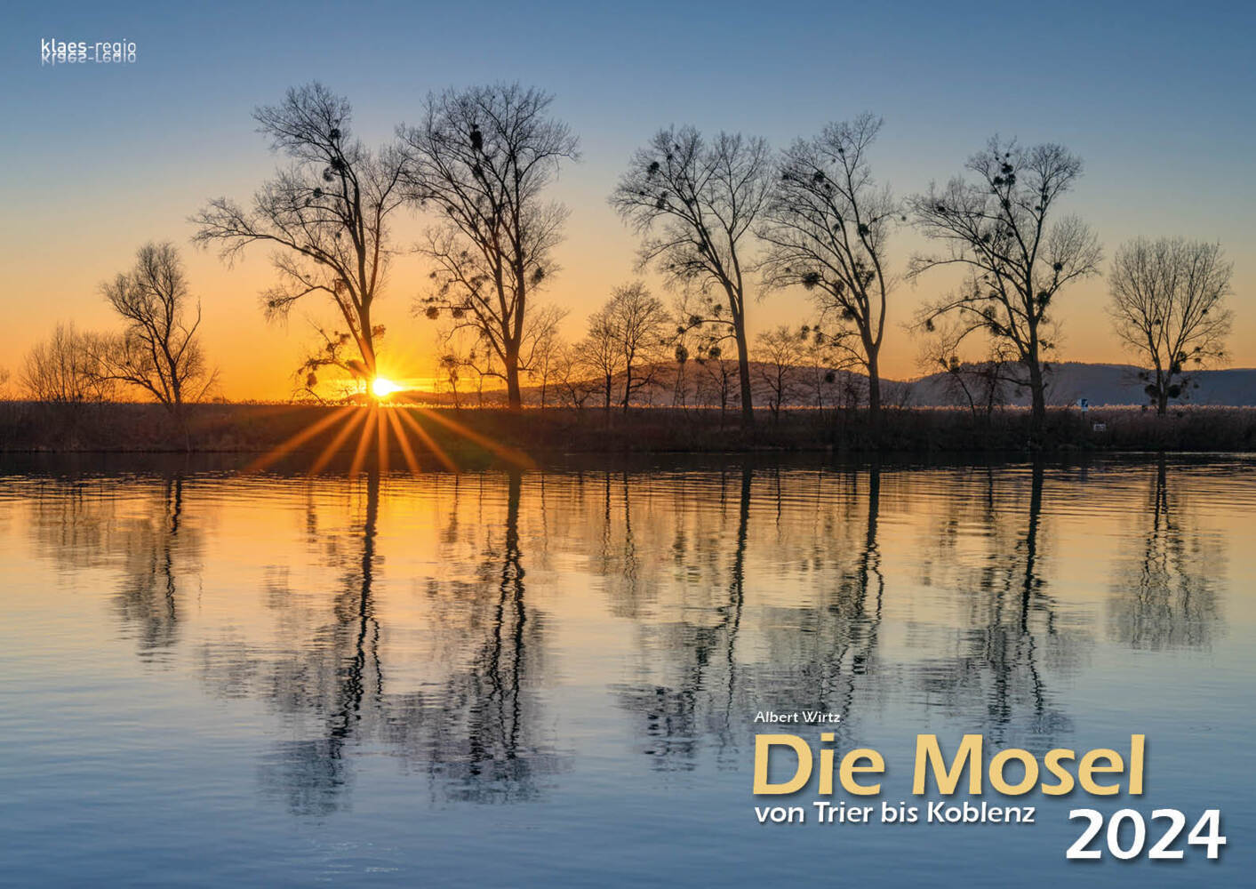 Cover: 9783965351790 | Die Mosel von Trier bis Koblenz 2024 Bildkalender A3 Spiralbindung