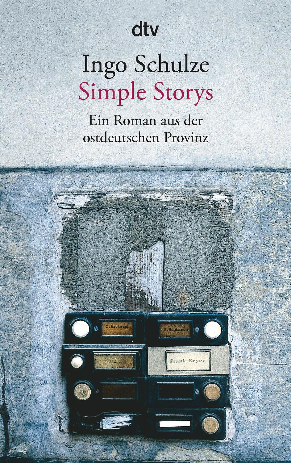Cover: 9783423127028 | Simple Storys | Ein Roman aus der ostdeutschen Provinz | Ingo Schulze