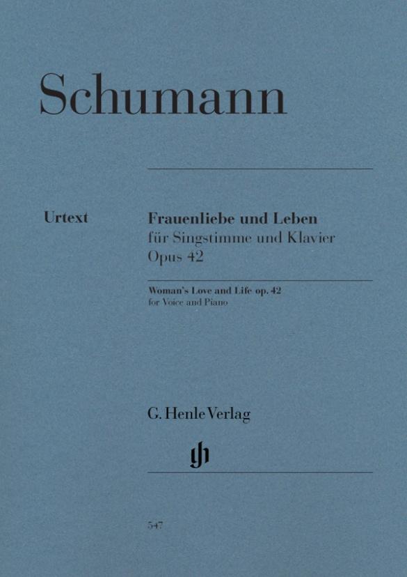 Cover: 9790201805474 | Frauenliebe Und Leben Op.42 | Besetzung: Singstimme und Klavier | Buch