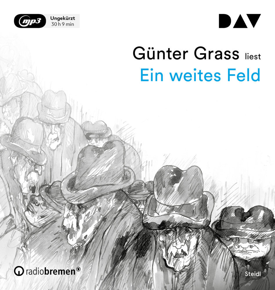 Cover: 9783742404978 | Ein weites Feld, 3 Audio-CD, 3 MP3 | Günter Grass | Audio-CD | Deutsch