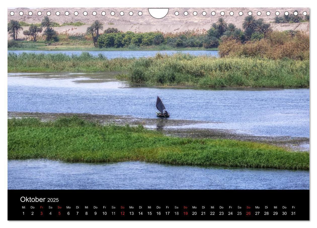 Bild: 9783435576418 | Ägypten (Wandkalender 2025 DIN A4 quer), CALVENDO Monatskalender