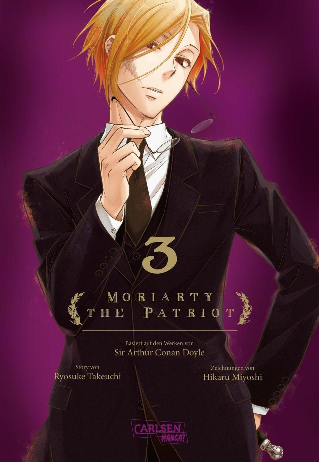 Cover: 9783551731050 | Moriarty the Patriot 3 | Ryosuke Takeuchi (u. a.) | Taschenbuch | 2019
