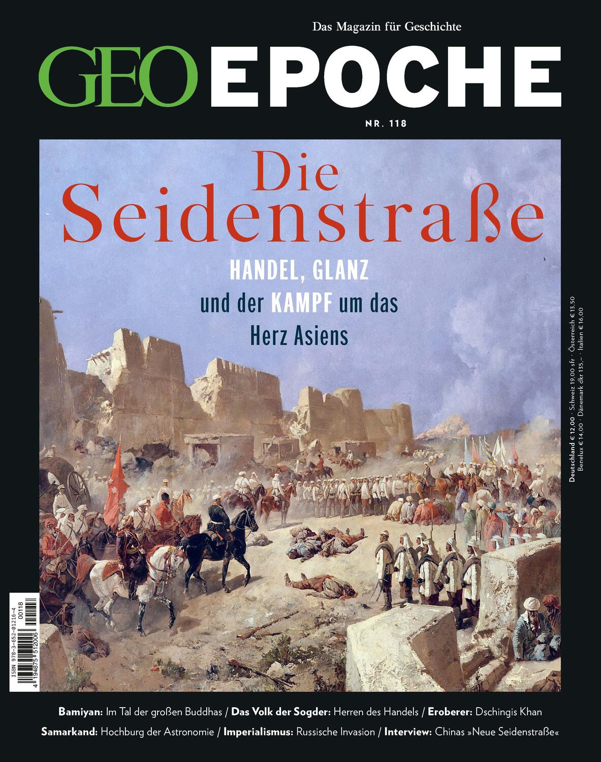 Cover: 9783652012164 | GEO Epoche 118/2022 - Seidenstraße und Zentralasien | Schröder (u. a.)