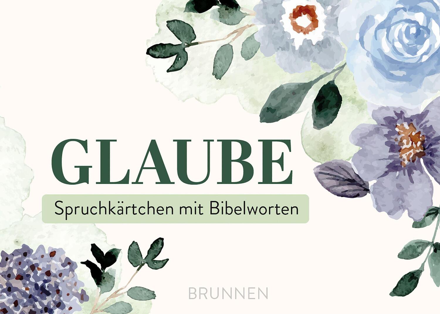 Cover: 9783765571367 | Glaube | Irmtraut Fröse-Schreer | Box | Deutsch | 2022 | Brunnen