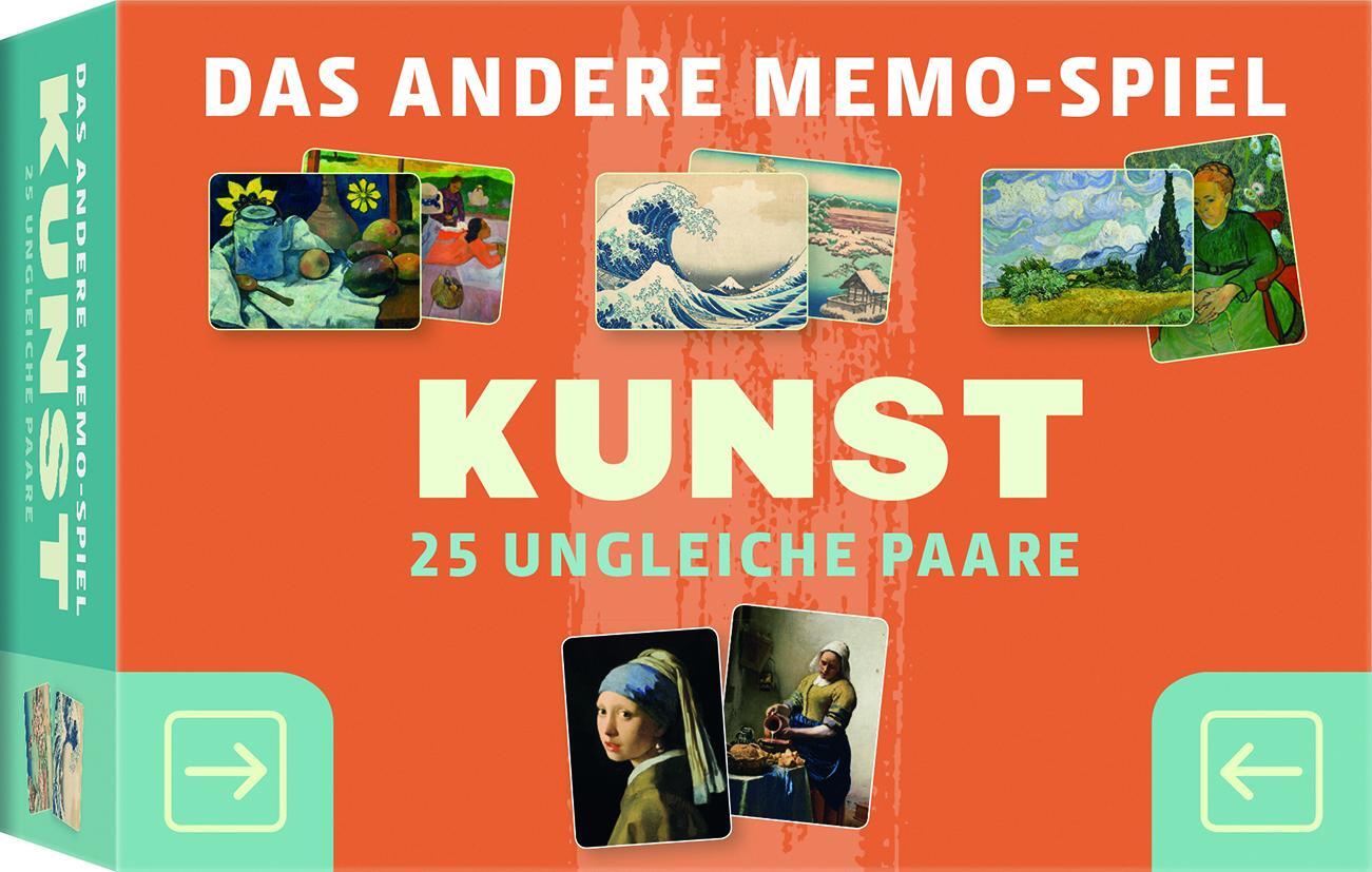 Cover: 9789463593199 | Kunst - Das andere Memo-Spiel | 25 ungleiche Paare | Stück | Deutsch