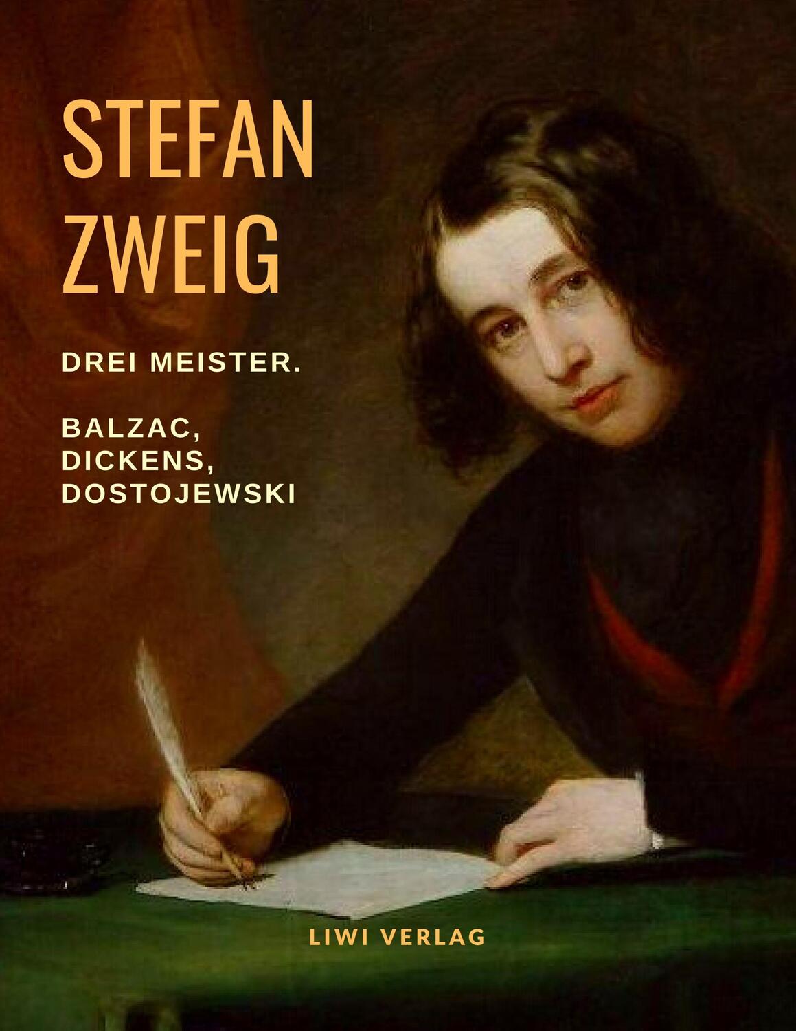 Cover: 9783965422469 | Drei Meister. Balzac - Dickens - Dostojewski | Stefan Zweig | Buch