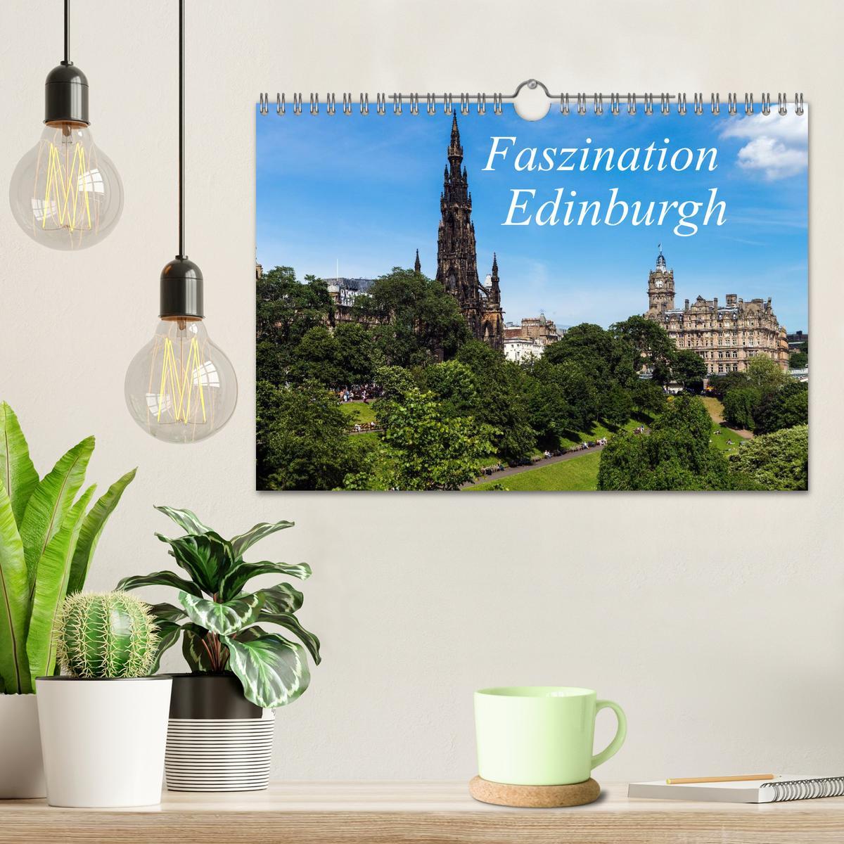 Bild: 9783435693283 | Faszination Edinburgh (Wandkalender 2025 DIN A4 quer), CALVENDO...