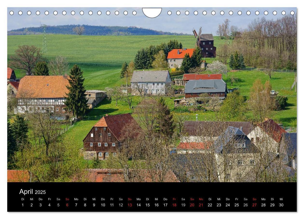 Bild: 9783435676354 | Oberlausitz - Land der Umgebindehäuser (Wandkalender 2025 DIN A4...