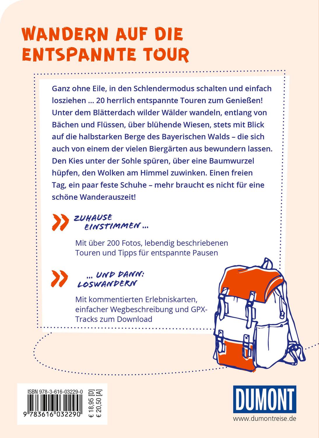 Rückseite: 9783616032290 | DuMont Wanderzeit im Bayerischen Wald | Melanie Wolfmeier | Buch