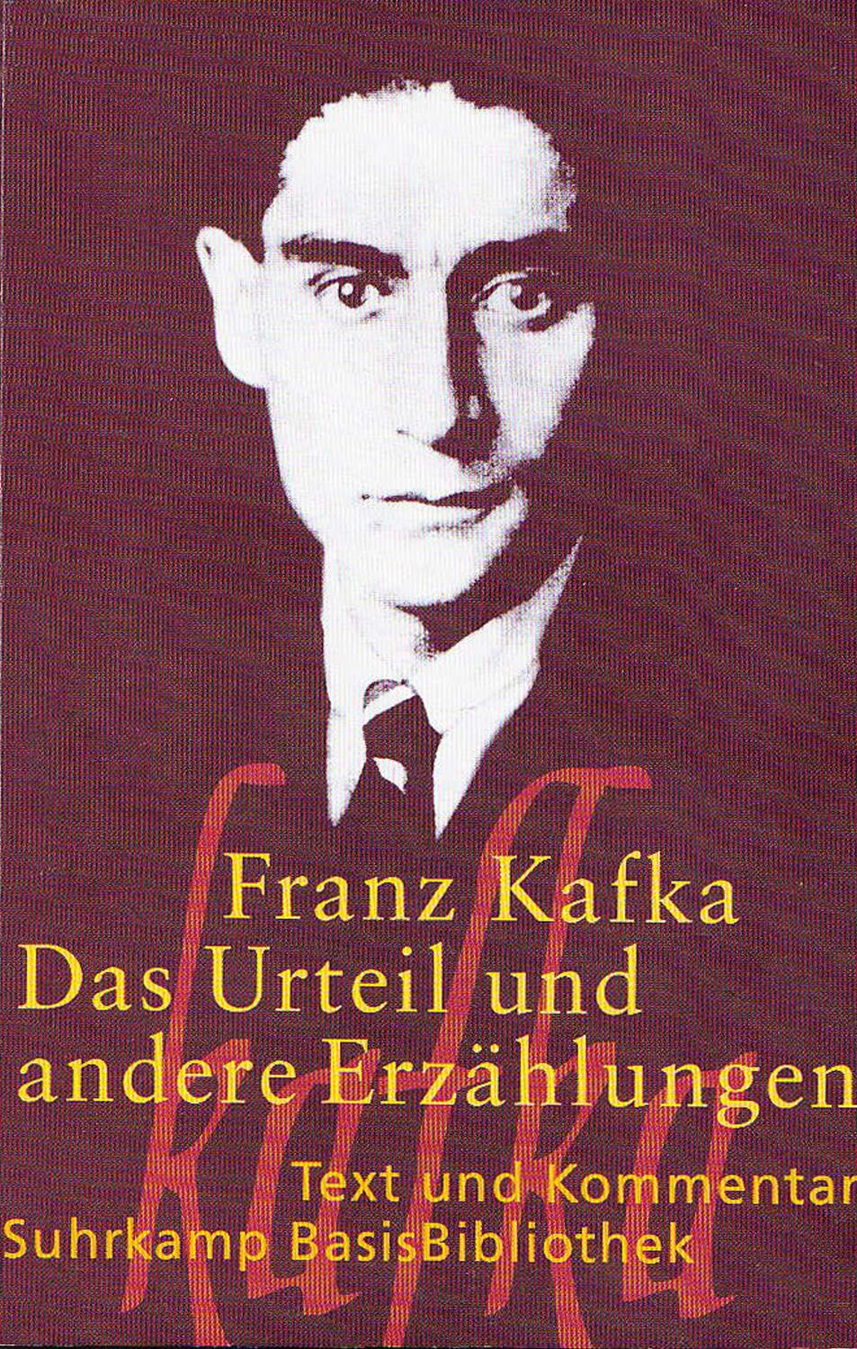 Cover: 9783518188361 | Das Urteil und andere Erzählungen | Texte und Kommentar | Franz Kafka