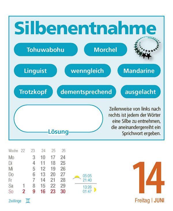 Bild: 9783731870463 | Gehirnjogging 2024 | Korsch Verlag | Kalender | 328 S. | Deutsch