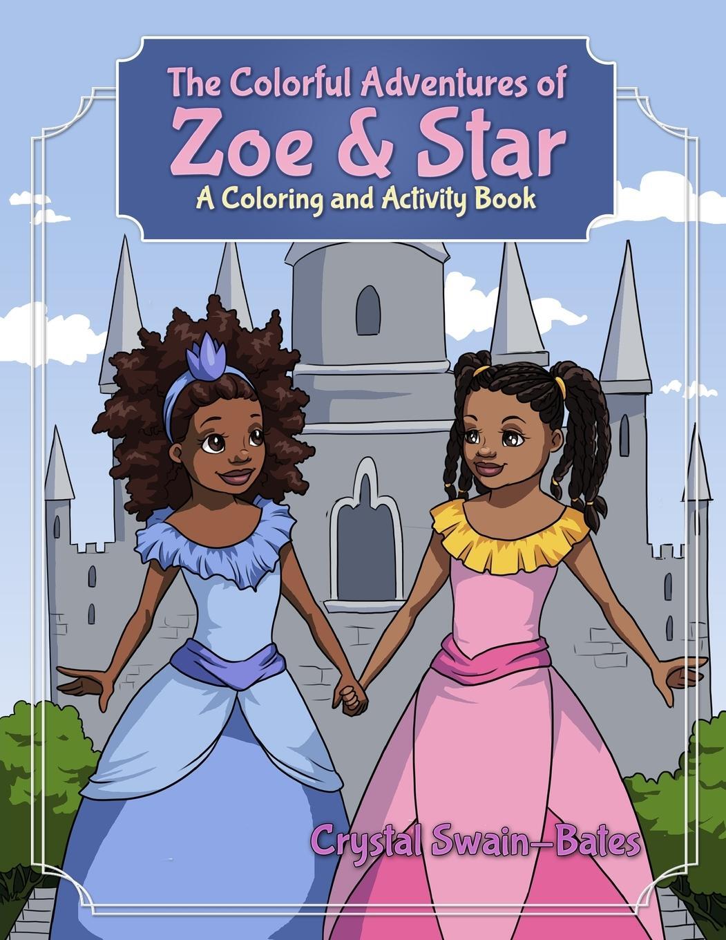 Cover: 9781939509000 | The Colorful Adventures of Zoe & Star | An Activity and Coloring Book