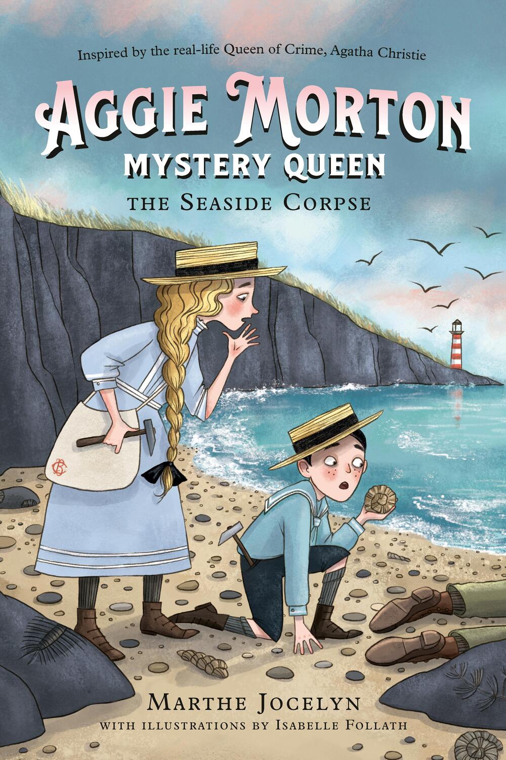 Cover: 9780735270824 | Aggie Morton, Mystery Queen: The Seaside Corpse | Marthe Jocelyn